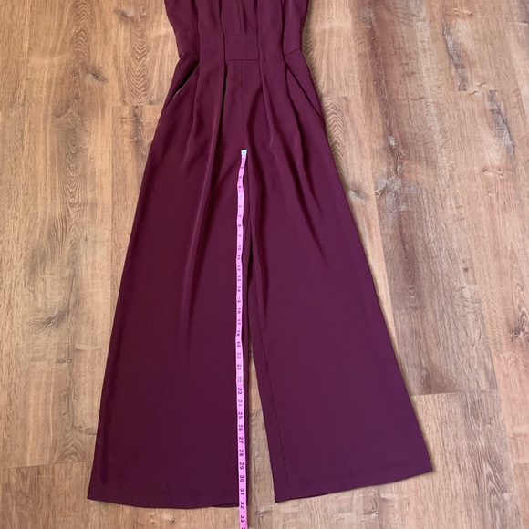 Antonio Milani Maroon Jumpsuit - Picture 5 of 6